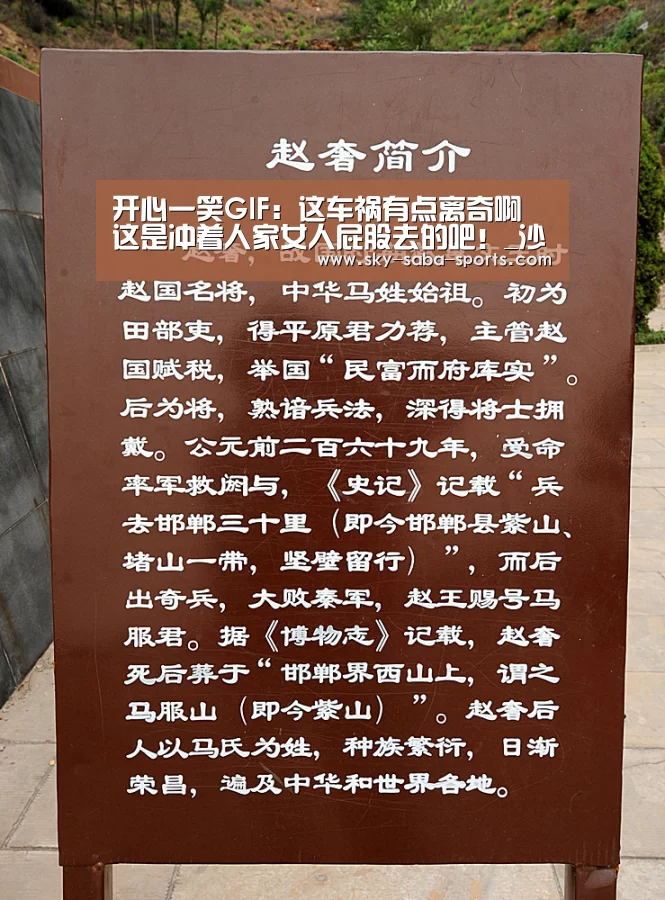 开心一笑GIF:这车祸有点离奇啊 这是冲着人家女人屁股去的吧!_沙巴体育app(图4) 沙巴官网